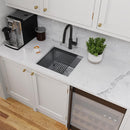 Elkay Crosstown 18 Gauge Workstation Stainless Steel 18-1/2" x 18-1/2" x 8-3/4" Single Bowl Undermount Sink Kit ECTRU17169W