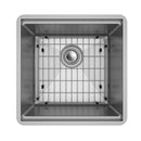 Elkay Crosstown 18 Gauge Workstation Stainless Steel 18-1/2" x 18-1/2" x 8-3/4" Single Bowl Undermount Sink Kit ECTRU17169W