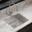 Elkay Crosstown 18 Gauge Stainless Steel 22-1/2" x 18-1/2" x 9" Single Bowl Undermount Sink & Faucet Kit with Drain ECTRU21179TFCC