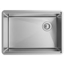 Elkay Crosstown 18 Gauge Workstation Stainless Steel 25-1/2" x 18-1/2" x 9" Single Bowl Undermount Sink Kit ECTRU24169RTWC