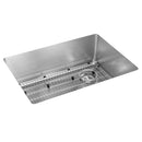 Elkay Crosstown 18 Gauge Stainless Steel 25-1/2" x 18-1/2" x 9" Single Bowl Undermount Sink Kit ECTRU24179RTC