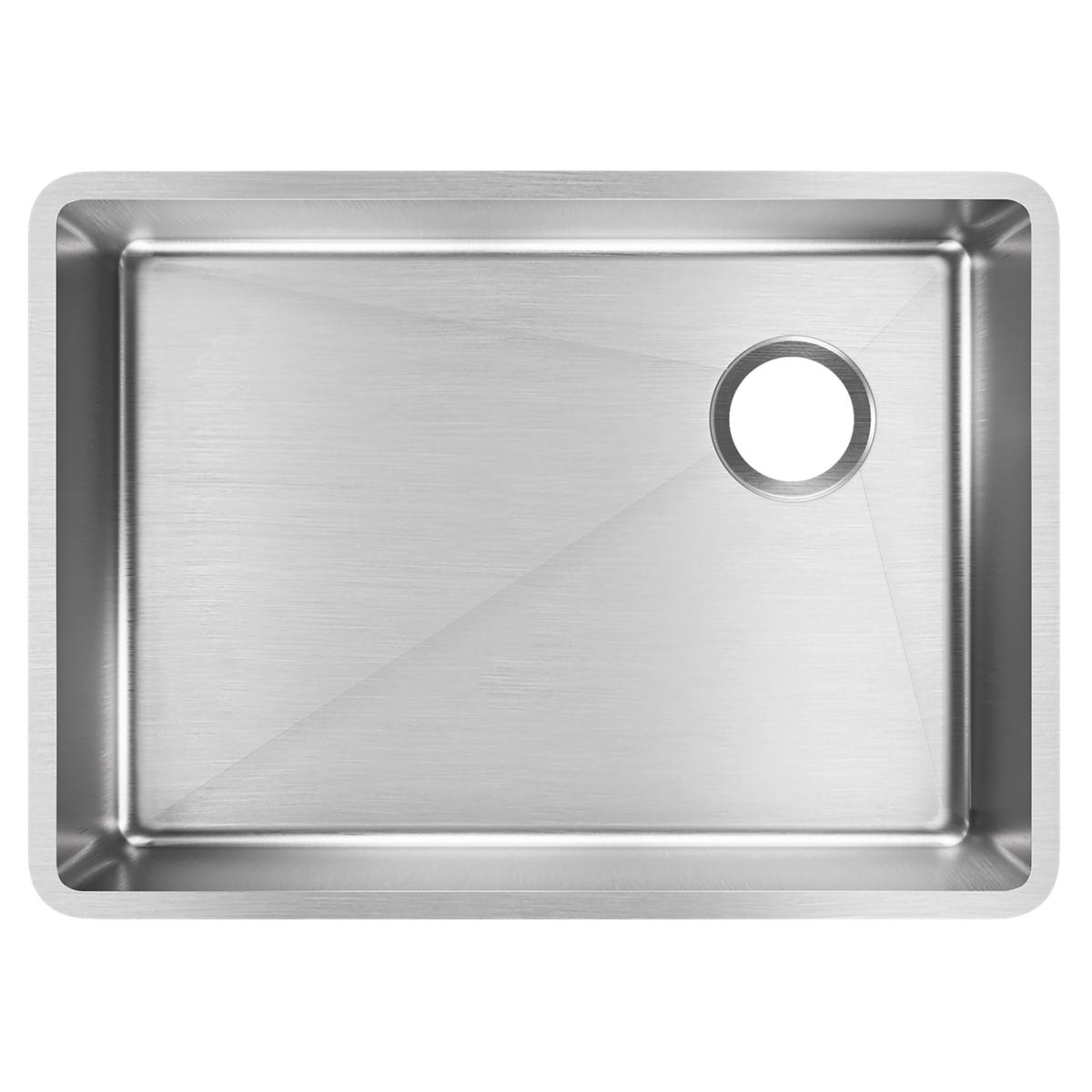 Elkay Crosstown Stainless Steel kitchen sink, Polished Satin ECTRU24179RT