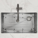Elkay Crosstown 18 Gauge Stainless Steel 31-1/2" x 18-1/2" x 9" Single Bowl Undermount Sink Kit with Faucet ECTRU30179RTFC