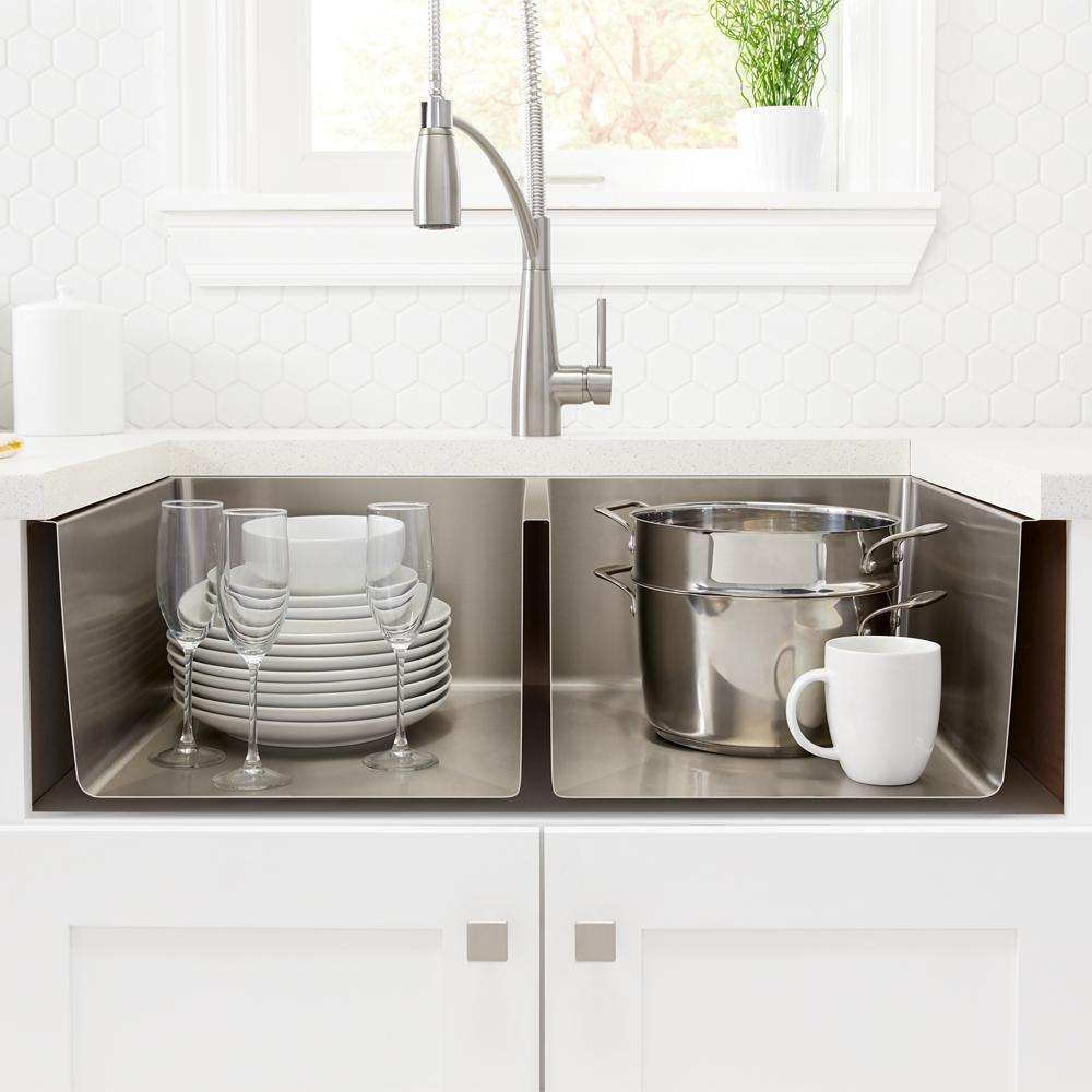 Elkay Crosstown Stainless Steel kitchen sink, Polished Satin ECTRU31179T