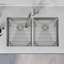 Elkay Crosstown 18 Gauge Stainless Steel 31-1/2" x 18-1/2" x 9" Equal Double Bowl Undermount Sink Kit with Filtered Faucet ECTRU31179TFLC