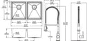 Elkay Crosstown 18 Gauge Stainless Steel 31-1/2" x 18-1/2" x 9" Eql Dbl Bwl Undermount Sink & Fct Kit w/Bottom Grid & Drain ECTRU31179TFMBC