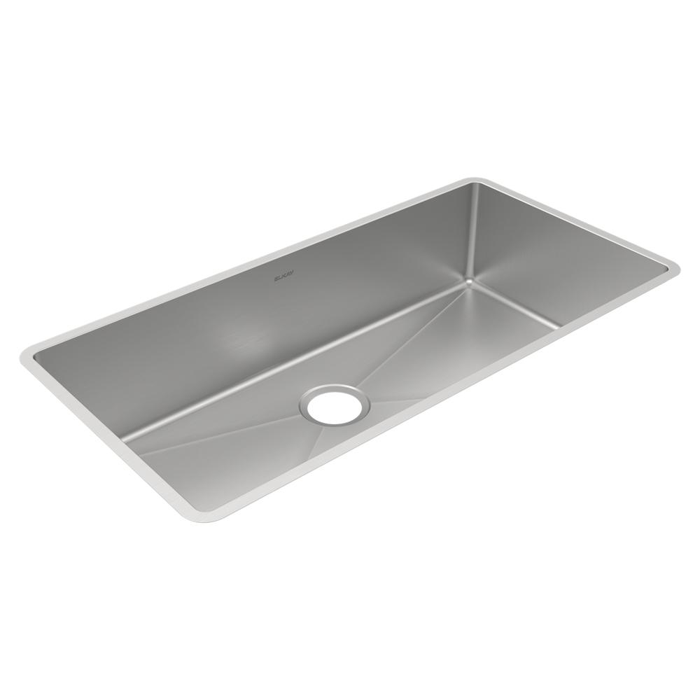 Elkay Crosstown 18 Gauge Stainless Steel 36-1/2" x 18-1/2" x 9" Single Bowl Undermount Sink ECTRU35179T