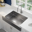Elkay Crosstown Stainless Steel kitchen sink, Polished Satin ECTRUF30179R