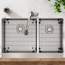 Elkay Crosstown 18 Gauge Stainless Steel 35-7/8" x 20-1/4" x 9" 60/40 Double Bowl Farmhouse Sink Kit ECTRUF32179RC