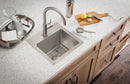 Elkay LK7921SSS Lead-Free Allure Single Hole Kitchen Faucet with Lever Handle Satin Stainless Steel
