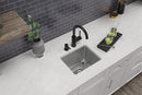 Elkay Crosstown 18 Gauge Stainless Steel 15" x 15" x 9" 2-Hole Single Bowl Dual Mount Bar Sink Kit ECTSR15159TBG2