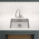 Elkay Crosstown 18 Gauge Stainless Steel 25" x 22" x 6" 1-Hole Single Bowl Dual Mount ADA Sink ECTSRAD2522601