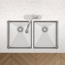 Elkay Crosstown 18 Gauge Stainless Steel 33" x 22" x 6", Equal 1-Hole Double Bowl Dual Mount ADA Sink ECTSRAD3322601