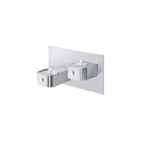 Elkay Soft Sides Bi-Level Reverse Fountain Non-Filtered, Non-Refrigerated Stainless EDFP217RAC