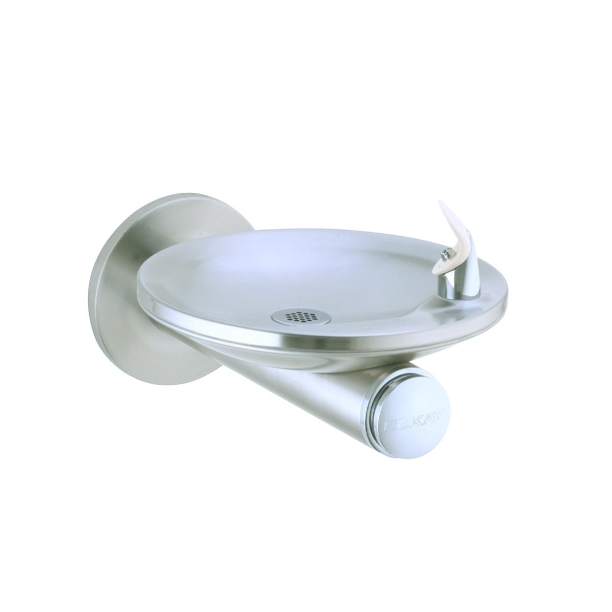 Elkay SwirlFlo Single Fountain Wall Mount Non-Filtered, Non-Refrigerated Stainless EDFPBM114K