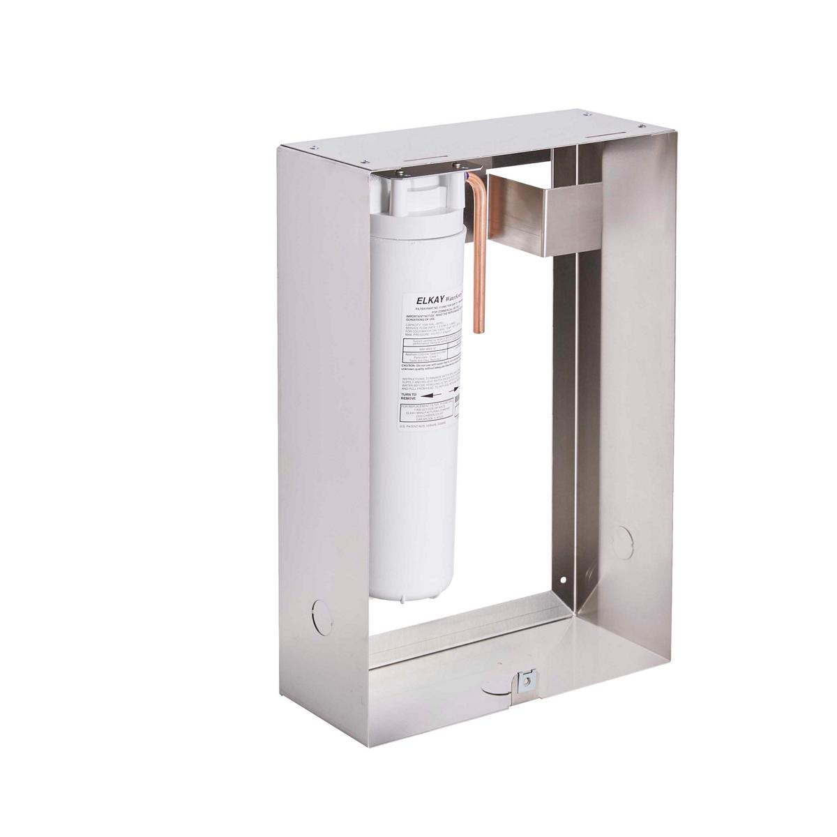 Elkay Vandal-Resistant Retrofit Filtration Kit with 1500-Gallon Lead and CTO Filter EF1500VRBC