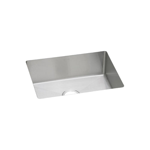 Elkay Crosstown Stainless Steel kitchen sink, Polished Satin EFRU211510T