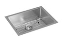 Elkay Crosstown 16 Gauge Stainless Steel 23-1/2" x 18-1/4" x 8" Single Bowl Undermount Sink Kit EFRU2115TC