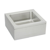 Elkay Stainless Steel 25" x 23" x 8" Single Bowl, Floor Mount Service Sink Package EFS2523C