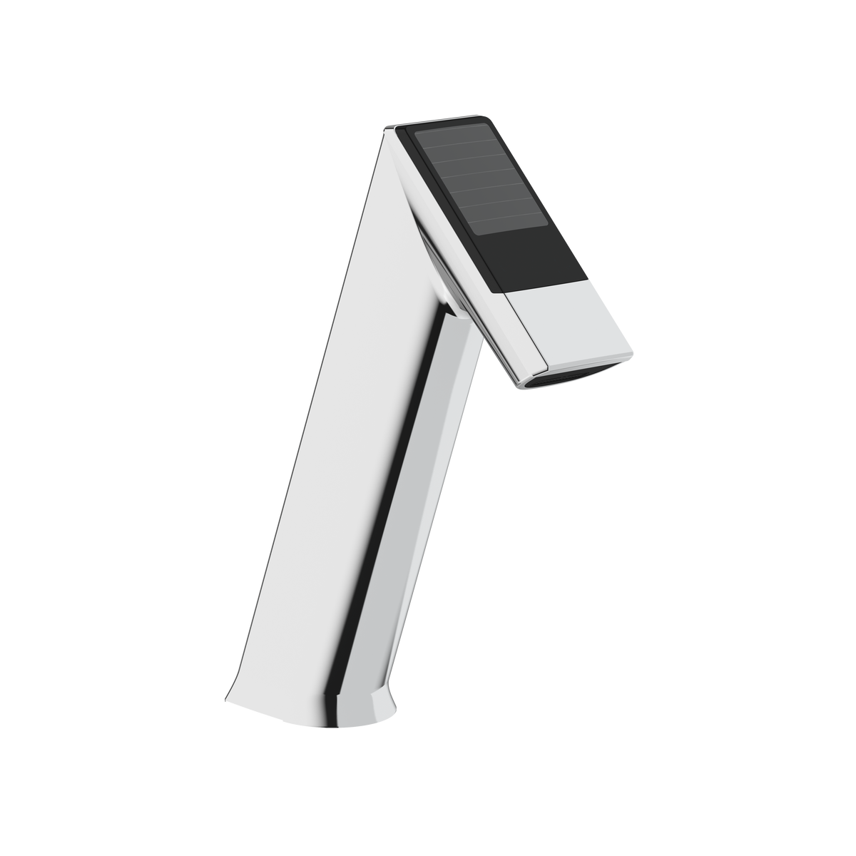 Sloan BASYS EFX-175 0.5 GPM Solar-Powered Sensor Faucet with Back-Check Tee, Polished Chrome, Code EFX175.000.0000
