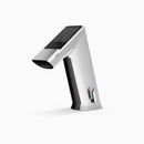 Sloan BASYS EFX-275 1.5 GPM Solar-Powered Sensor Faucet, Polished Chrome, Code EFX275.502.0100, Integrated Side Mixer, 4" Trim Plate