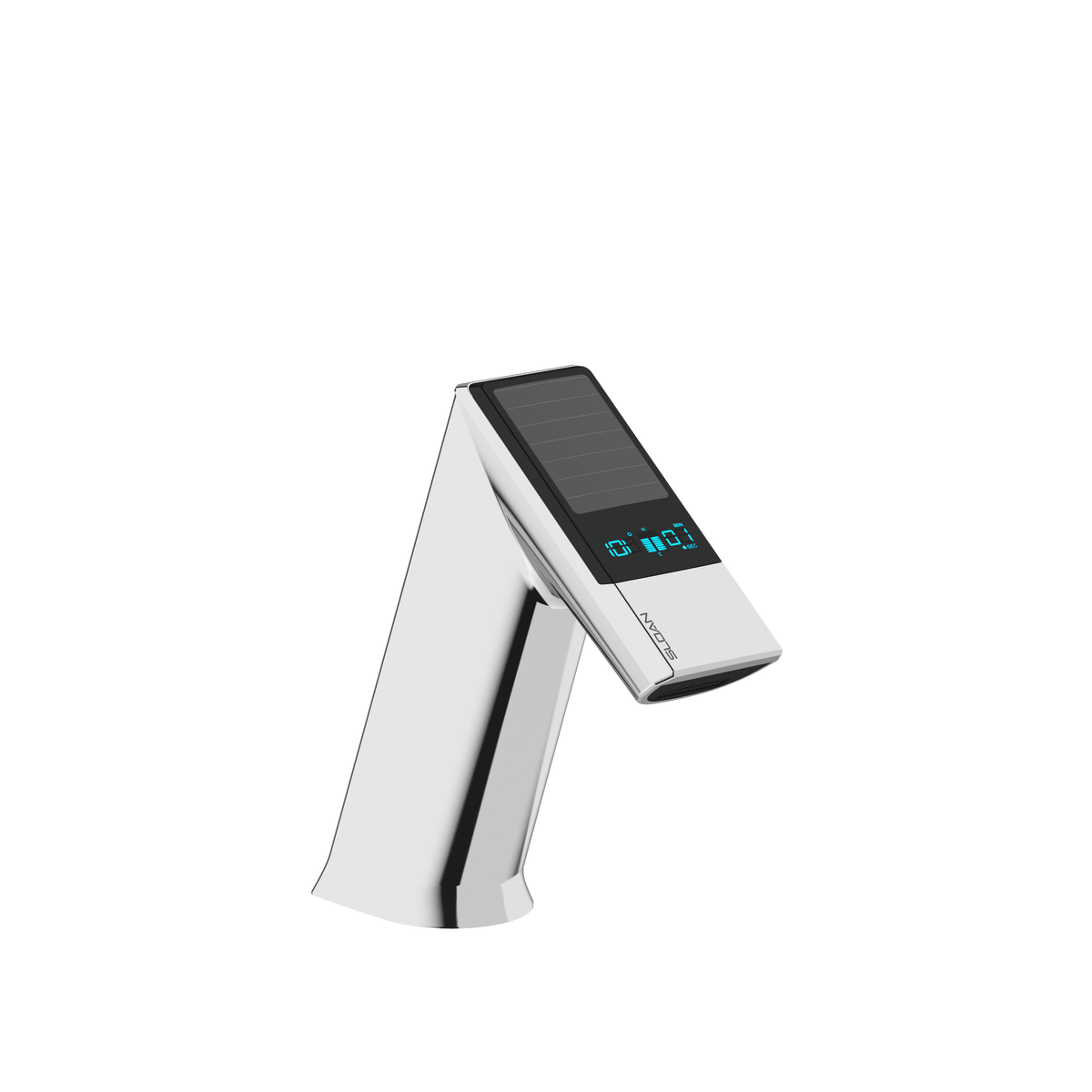 Sloan BASYS EFX-277 0.5 GPM Solar-Powered Sensor Faucet with Back-Check Tee, Polished Chrome, Code EFX277.000.0000