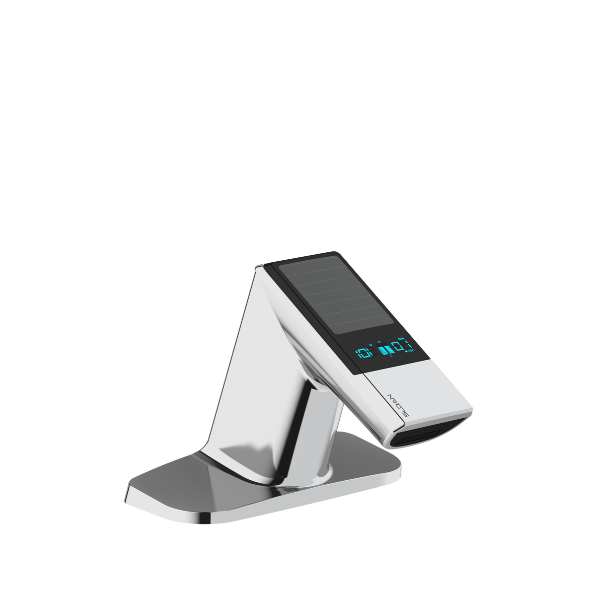 Sloan BASYS EFX-677 0.5 GPM Solar-Powered Sensor Faucet, Polished Chrome