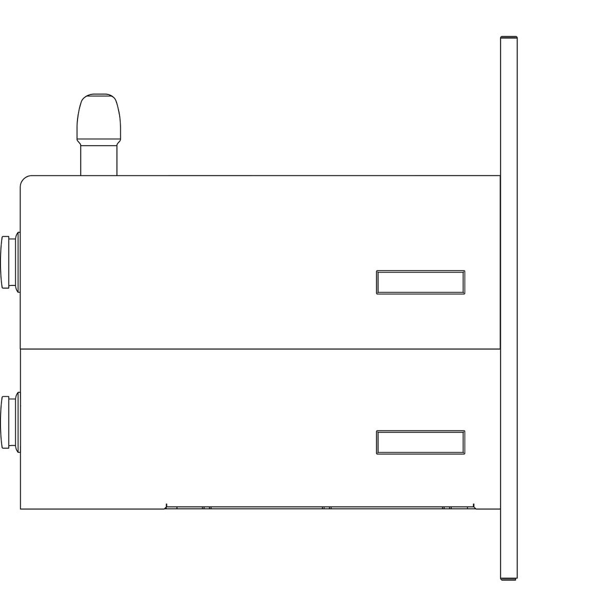 Elkay Soft Sides Heavy Duty Bi-Level Reverse Fountain, Non-Filtered Non-Refrigerated Stainless EHWM217RAC