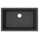Elkay Quartz Classic 29-1/2" x 18-3/4" x 9-1/2", Single Bowl Undermount Sink, Matte Black ELGRU13022MB0