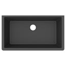 Elkay Quartz Classic 33" x 18-7/16" x 9-7/16" Single Bowl Undermount Sink, Matte Black ELGRU13322MB0