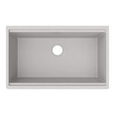 Elkay Quartz Classic 33" x 19-3/8" x 9-1/2" Single Bowl Undermount Workstation Sink Kit Greystone ELGRU13322WGS0