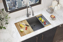 Elkay Quartz Classic kitchen sink, Graphite ELGRU13322WGT0