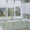 Elkay Quartz Classic 33" x 18-7/16" x 9-7/16" Single Bowl Undermount Sink Kit with Filtered Faucet White ELGRU13322WHFLC