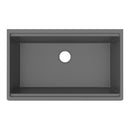 Elkay Quartz Classic 33" x 22" x 9-1/2" Single Bowl Undermount Workstation Sink 4pc Kit Graphite ELGRU13322WOGT0