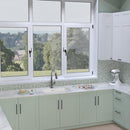 Elkay Quartz Classic 24-5/8" x 18-1/2" x 9-1/2" Single Bowl Undermount Sink Kit with Filtered Faucet White ELGU2522WH0FLC