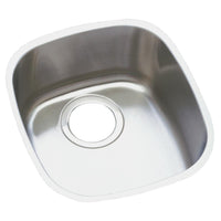 Elkay Lustertone Classic Stainless Steel, 14-1/4" x 15-3/4" x 5-15/16", Single Bowl Undermount Sink ELUH1113