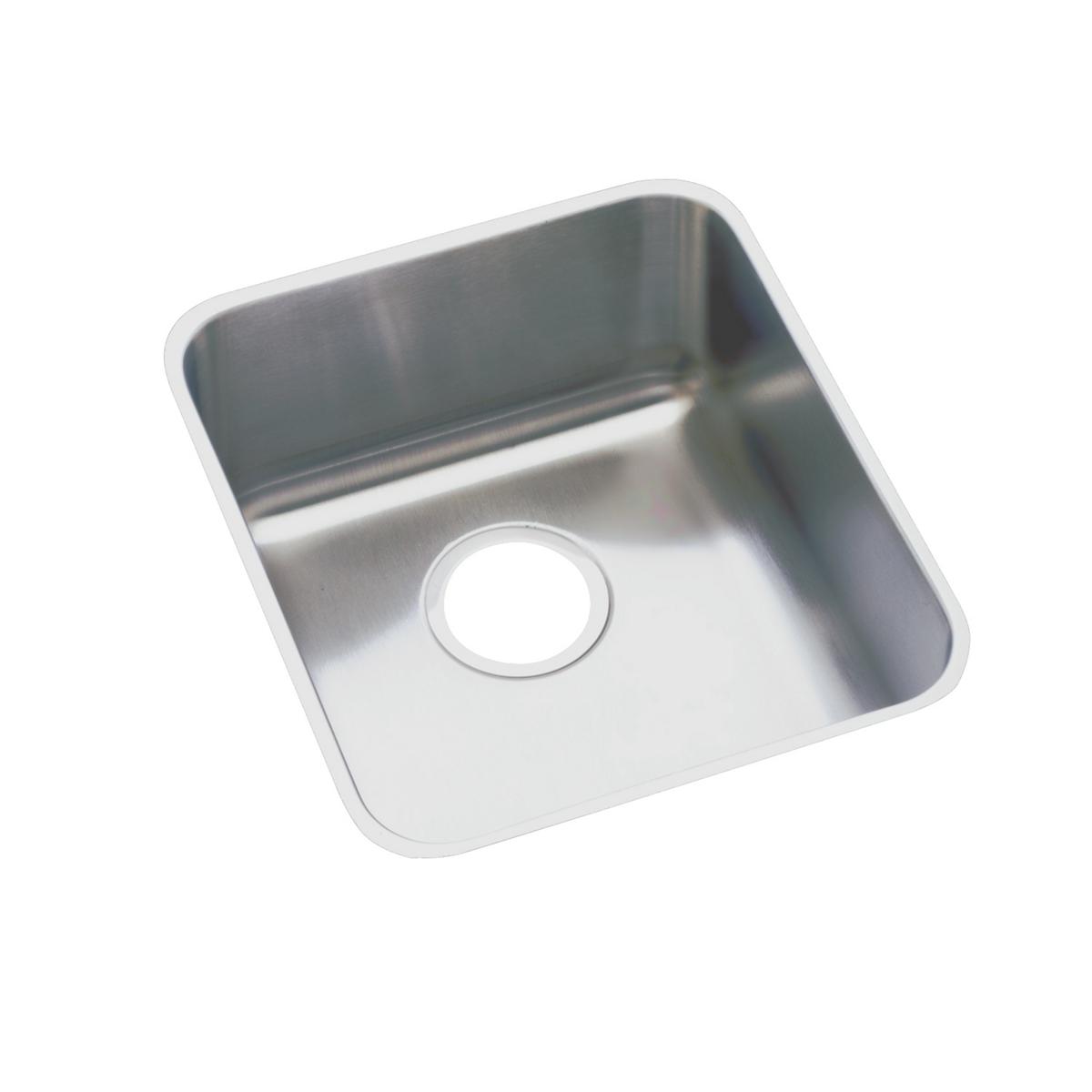 Elkay Lustertone Classic Stainless Steel 14" x 18-1/2" x 5-3/8", Single Bowl Undermount ADA Sink ELUHAD111655