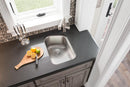 Elkay Lustertone Classic Stainless Steel 13-1/2" x 20-7/16" x 9" Single Bowl Undermount Sink with Perfect Drain ELUH11189PD