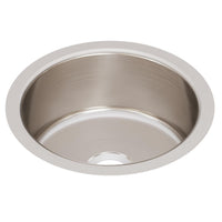 Elkay Lustertone Classic Stainless Steel 14-3/8" x 14-3/8" x 6", Single Bowl Undermount Sink ELUH12FB