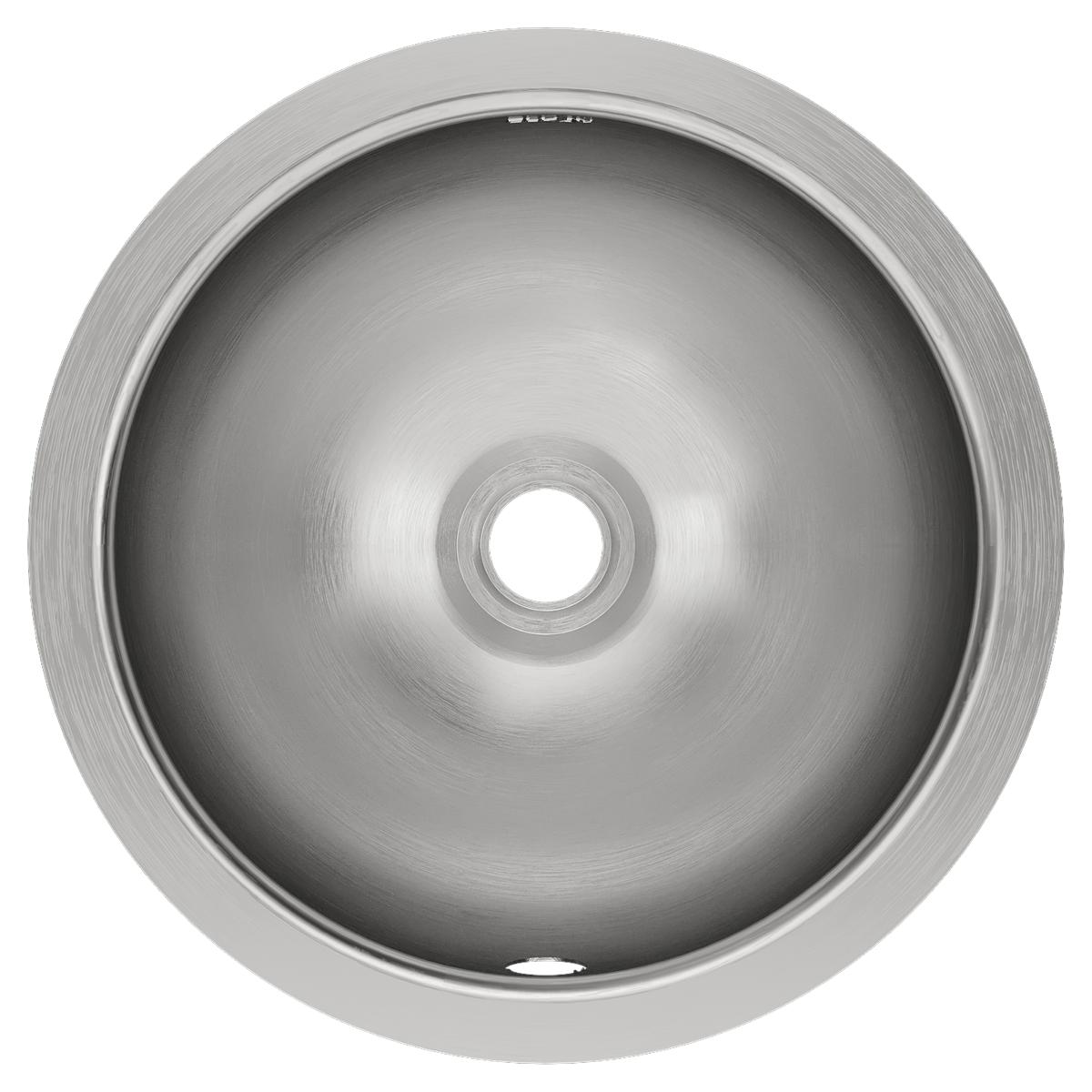 Elkay Asana Stainless Steel 14-3/8" x 14-3/8" x 6", Single Bowl Undermount Bathroom Sink with Overflow ELUH12LV