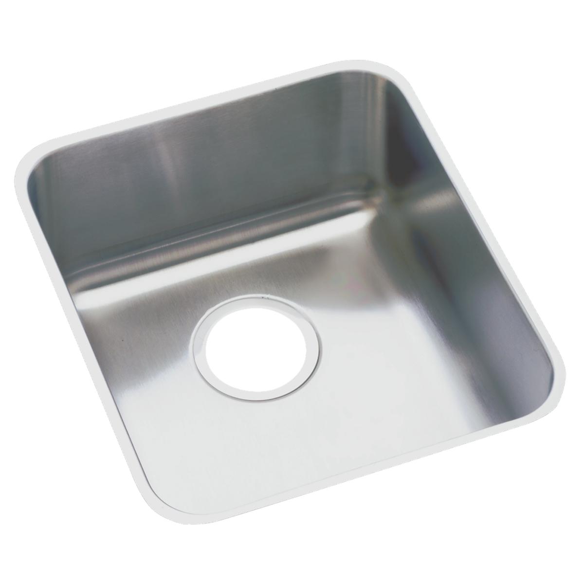 Elkay Lustertone Classic Stainless Steel 16" x 18-1/2" x 7-7/8", Single Bowl Undermount Sink ELUH1316