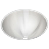 Elkay Asana Stainless Steel 18-3/8" x 18-3/8" x 8", Single Bowl Undermount Bathroom Sink ELUH16