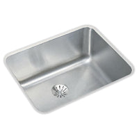 Elkay Lustertone Classic Stainless Steel 20-1/2" x 16-1/2" x 7-7/8" Single Bowl Undermount Sink with Perfect Drain ELUH1814PD