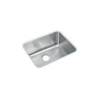 Elkay Lustertone Classic Stainless Steel 20-1/2" x 16-1/2" x 7-7/8", Single Bowl Undermount Sink ELUH1814