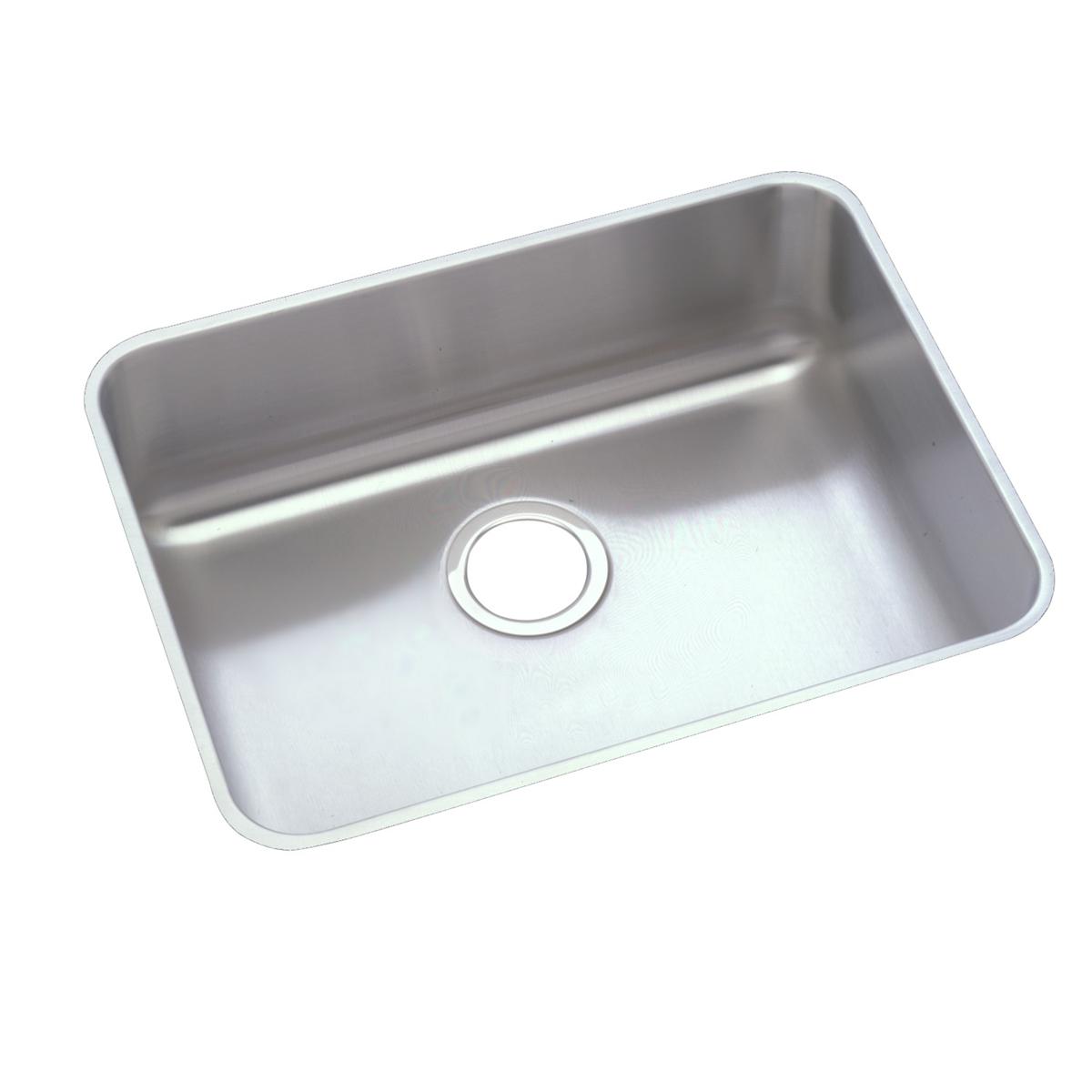 Elkay Lustertone Classic Stainless Steel 21-1/2" x 18-1/2" x 12", Single Bowl Undermount Sink ELUH191612