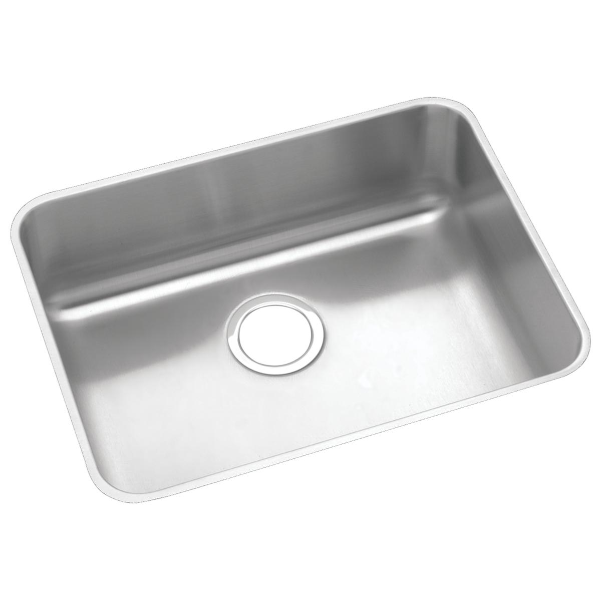 Elkay Lustertone Classic Stainless Steel 23-1/2" x 18-1/4" x 7-1/2", Single Bowl Undermount Sink ELUH2115