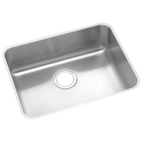 Elkay Lustertone Classic Stainless Steel, 23-1/2" x 18-1/4" x 4-7/8", Single Bowl Undermount ADA Sink ELUHAD211550