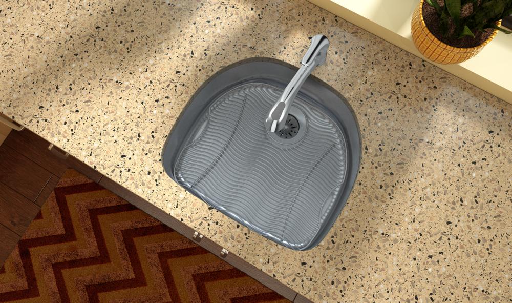 Elkay Lustertone Classic Stainless Steel 23-5/8" x 21-1/4" x 7-1/2" Single Bowl Undermount Sink with Perfect Drain ELUH2118PD