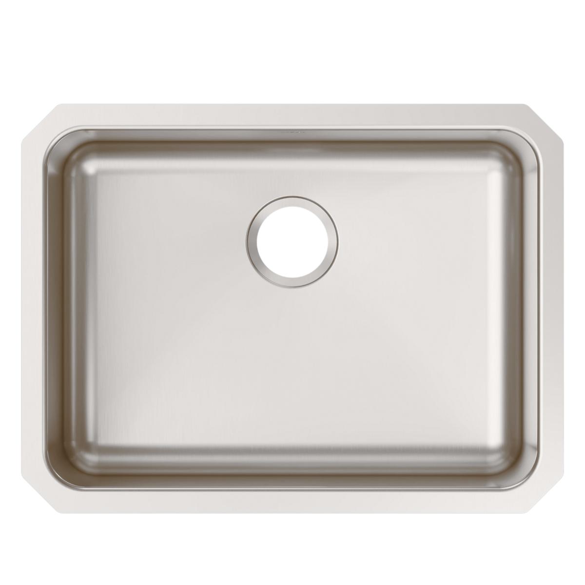 Elkay Lustertone Classic Stainless Steel 25-1/2" x 19-1/4" x 12", Single Bowl Undermount Sink ELUH231712