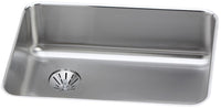Elkay Lustertone Classic Stainless Steel 25-1/2" x 19-1/4" x 8" Single Bowl Undermount Sink with Left Perfect Drain ELUH2317LPD